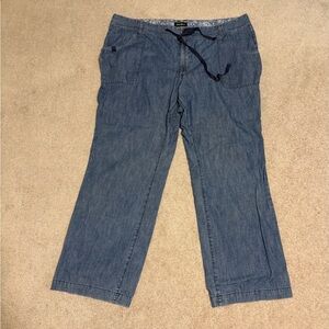 Eddie Bauer Women's Jeans Size: 22W Drawstring